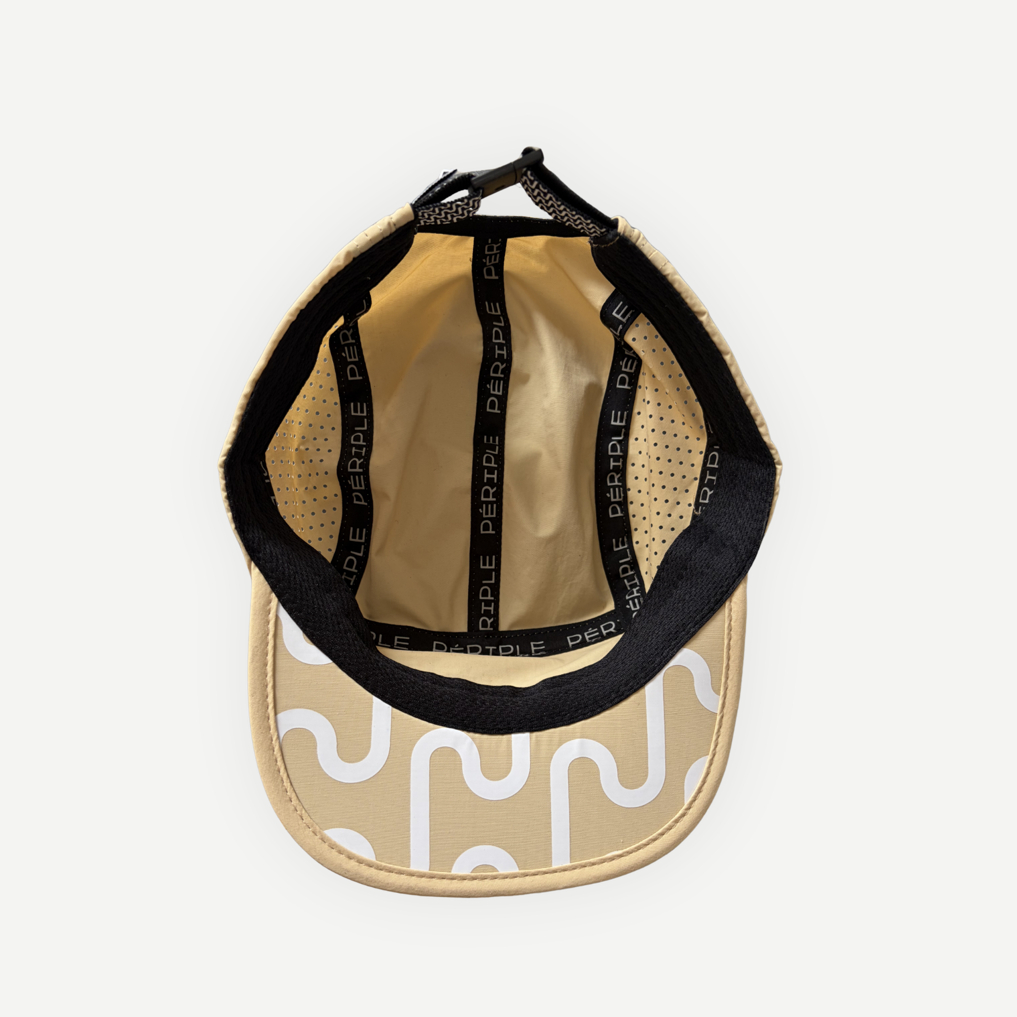 Collection of Casquette de course en nylon léger et respirant – ajustable - Beige - Adulte in a gallery layout
