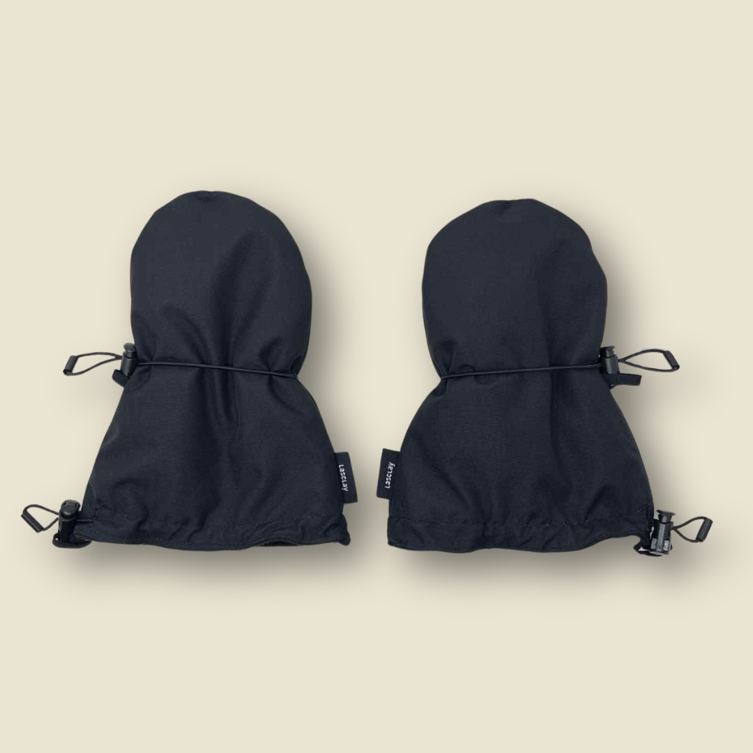 Collection of Mitaines chaudes pour bébé isolées en laine de mérinos et asclépiade in a gallery layout