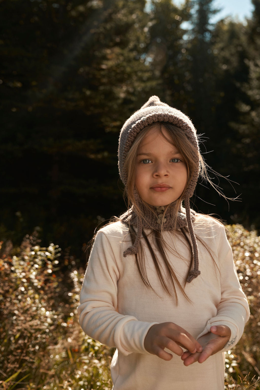 Collection of PRÉCOMMANDE Passe-montagne en laine de mérinos in a gallery layout