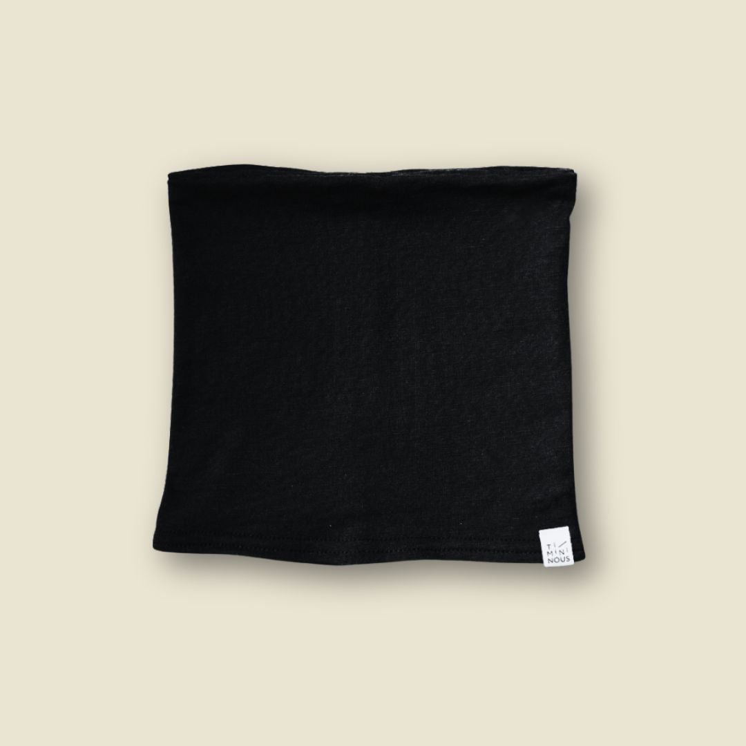 Collection of Cache - cou en laine de mérinos - Noir - Timininous in a gallery layout