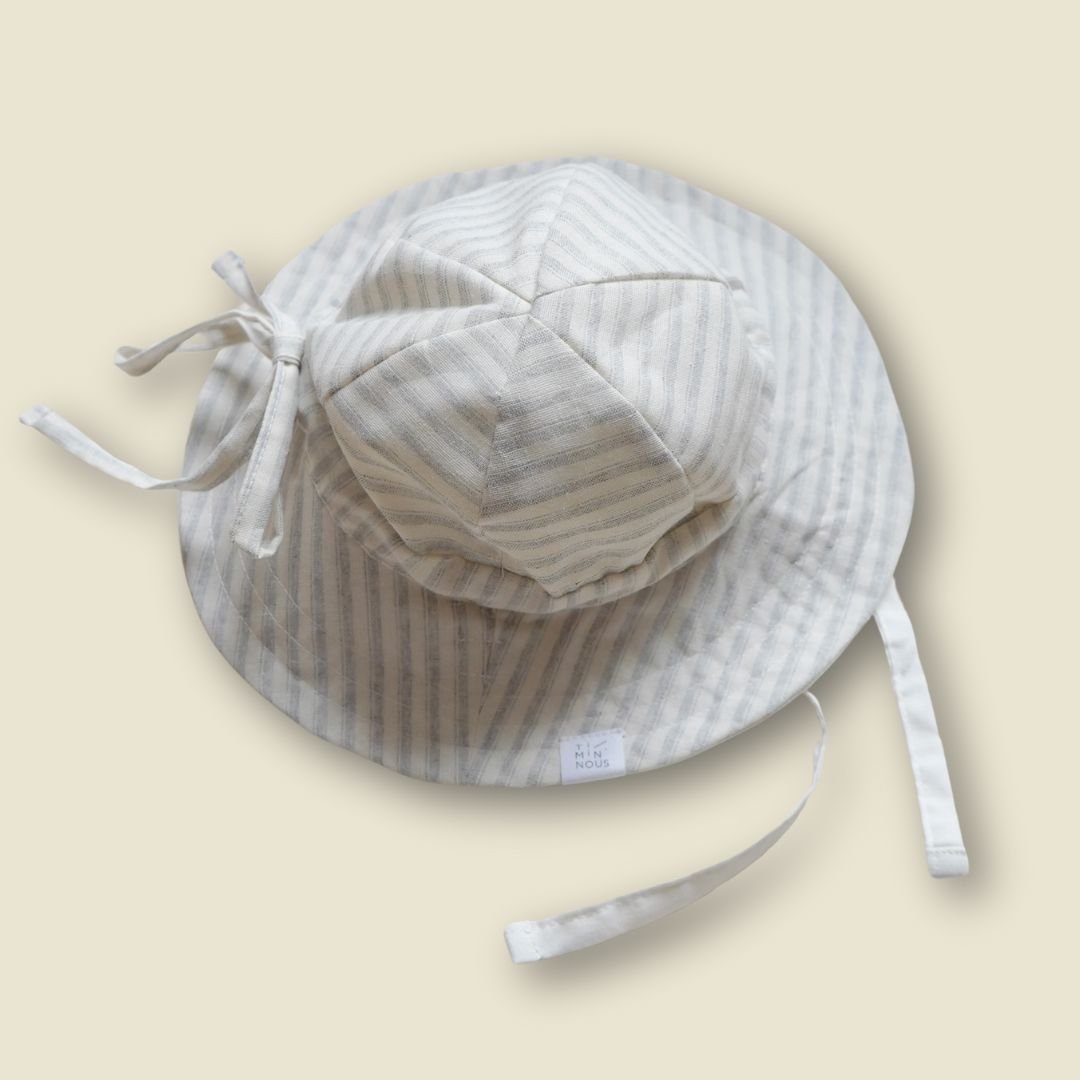 Collection of Chapeau évolutif en lin - 0 - 12 mois - Timininous in a gallery layout