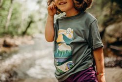 Gone To California - T-shirt oversize pour Fille 10-16 - Vert | Roxy Gone To California - T-shirt oversize pour Fille 10-16 - Vert | Roxy