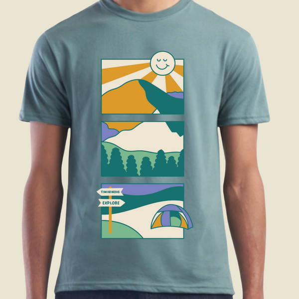 T-Shirt Aventures estivales (enfant et adulte) – Timininous