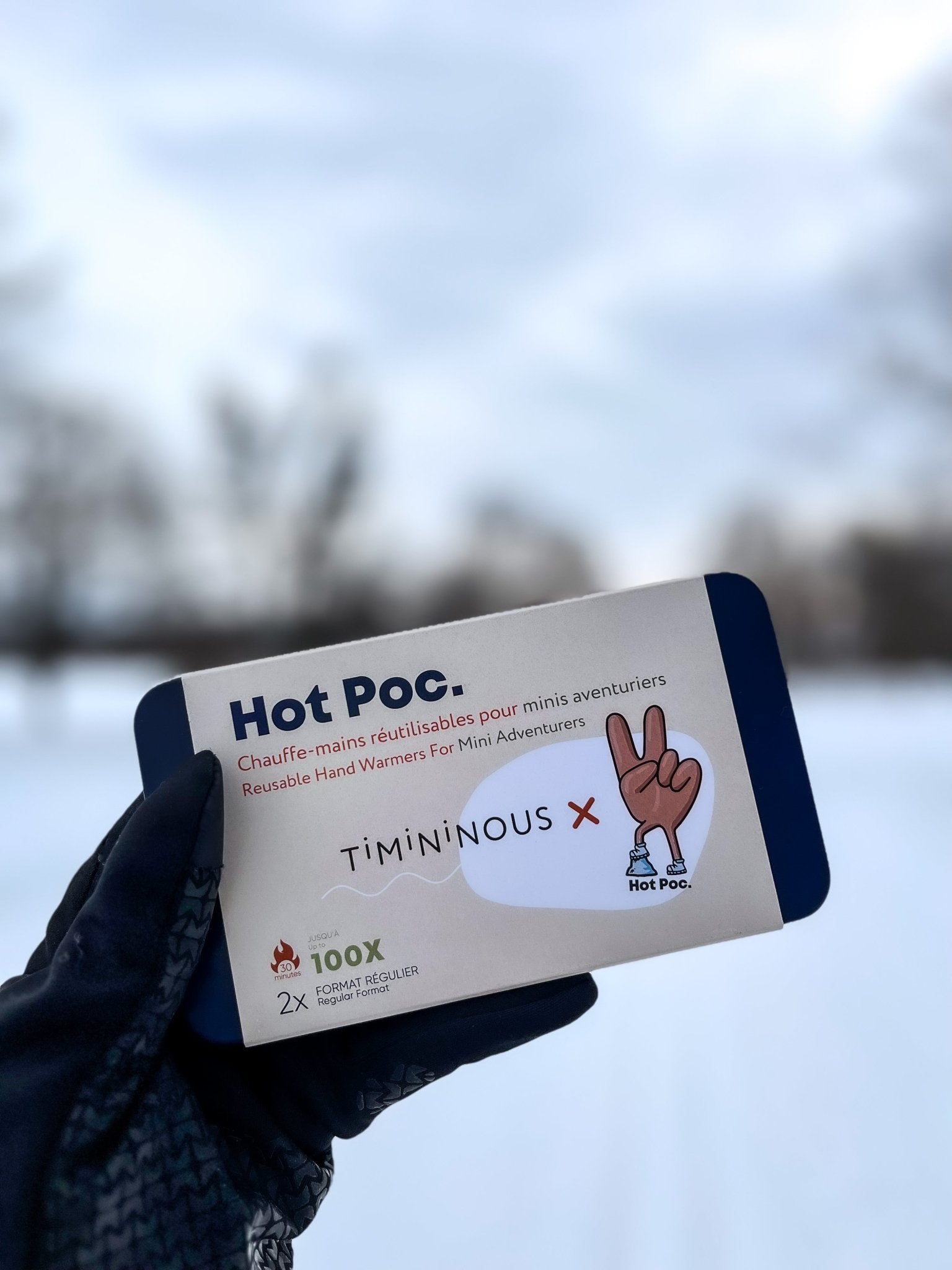 Collection of Chauffe-mains réutilisables Timininous X Hot Poc - Timininous in a gallery layout