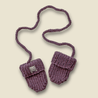 PRÉCOMMANDE - Mitaines tricotées à la main en laine de mérinos pour bébé - Timininous
