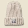 PRÉCOMMANDE - Tuque tricotée à la main en laine de mérinos - Timininous