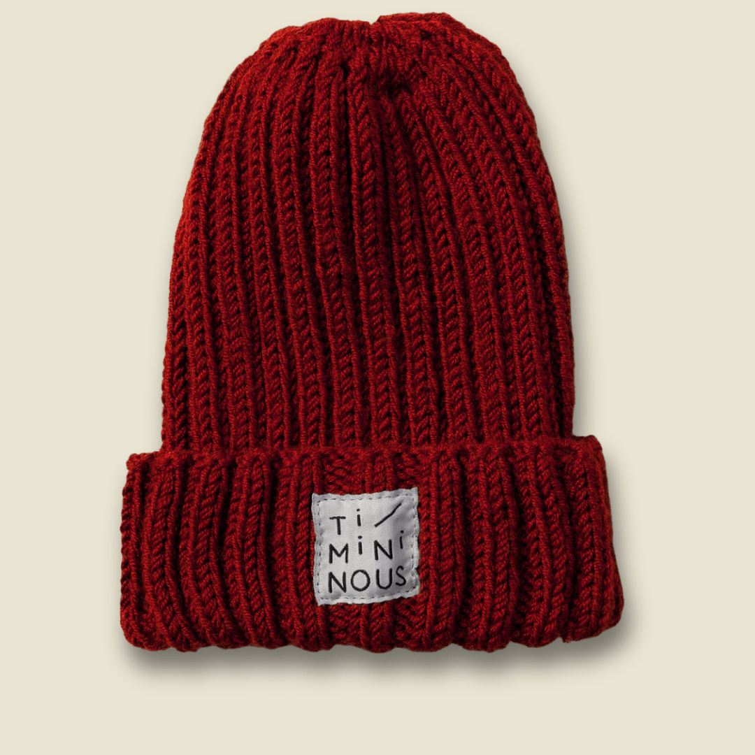 Collection of PRÉCOMMANDE - Tuque tricotée à la main en laine de mérinos - Timininous in a gallery layout