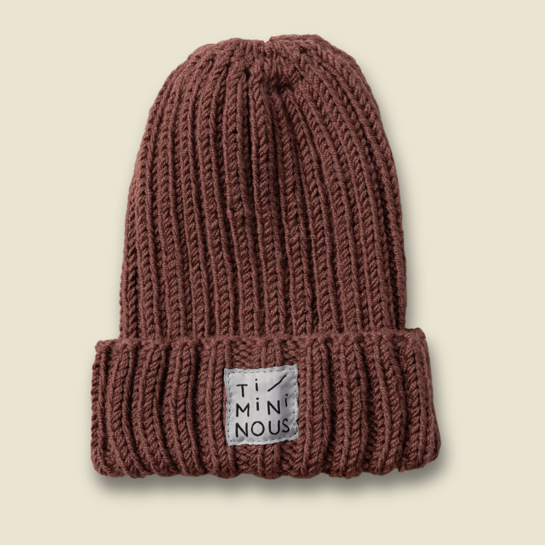 Collection of PRÉCOMMANDE - Tuque tricotée à la main en laine de mérinos - Timininous in a gallery layout